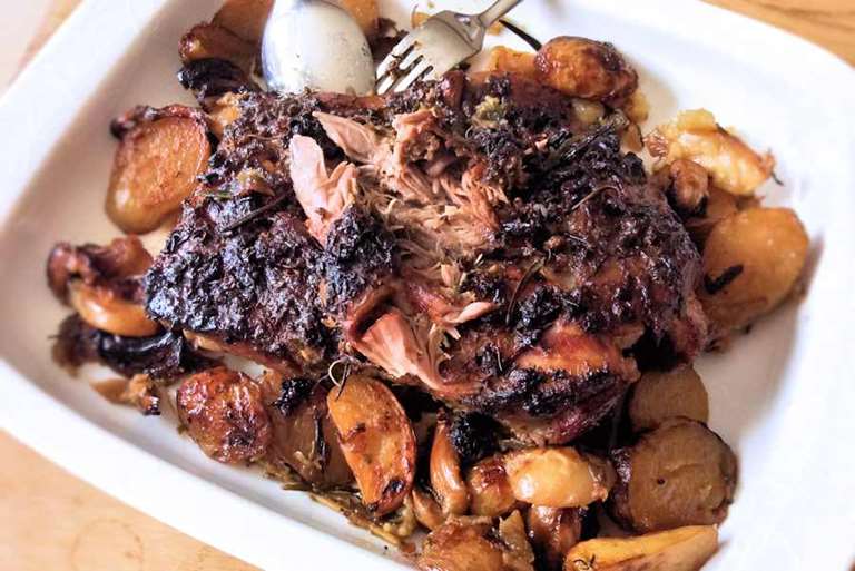 Slow-Roast Shoulder Of Lamb | Recipe | Cuisine Fiend